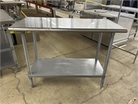 48in Stainless Steel Table