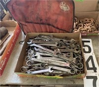 Box of misc. wrenches