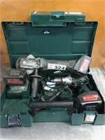 Metabo Battery Grinder & Drill