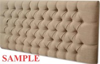 Alton A7H-1 Upholstered Beige Headboard Only