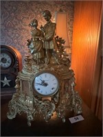 Imnerial Decorative Clock with Key - not perfect