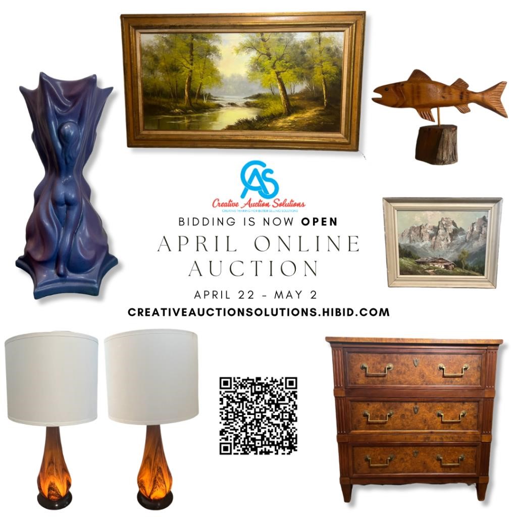 April Online Auction - Multiple Estates, Art & Consignments