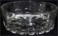 Vintage Glass Torte Bowl 4x10"