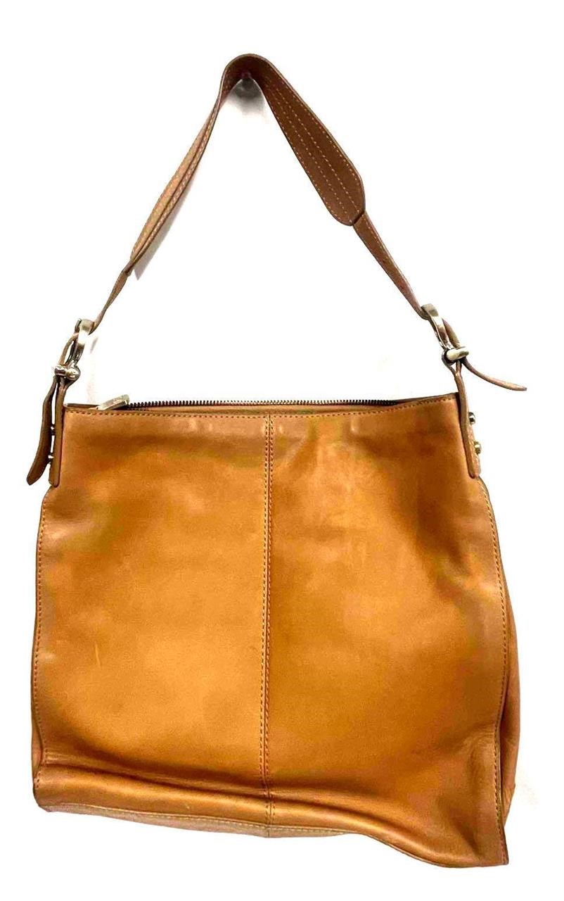 Liz Claiborne Faux Leather Tan Bag