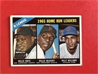 1966 Topps Willie Mays McCovey Billy Williams
