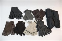 Assorted Men's Leather & Material Gloves
