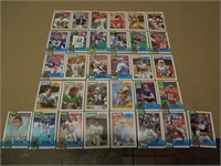 LOT 32 '87/90 TOPPS NFL CARDS KELLY, MONTANA, QBS
