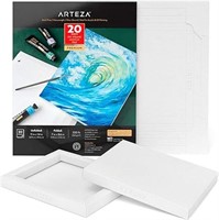 ARTEZA Acrylic Art Paper Foldable Canvas Pad,