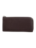 Longchamp Brown Leather Tonal Continental Wallet