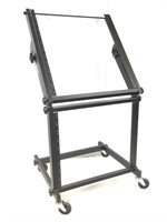 AxMan Branded Rolling Metal Framed Stand