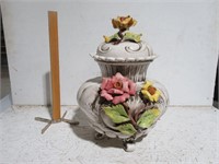 floral decorative vase