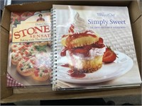 Lot of misc The Pampered Chef Cookbooks