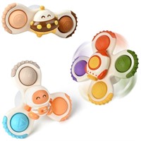 Suction Spinners Baby Bath Toys for Kids Ages 1-3