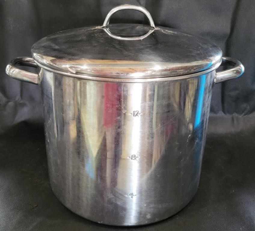 Stainless Steel Stock Pot & Lid