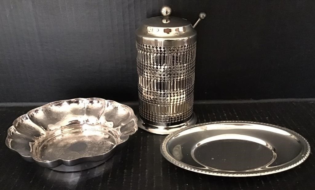 LOT OF ENGLAND SILVER PLATE PIECES