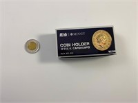 50 Protections de monnaie en carton 27.5mm
