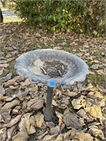 Metal Bird Bath