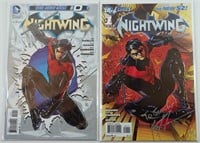 Nightwing #0 & #1 - Signed by Kyle Higgins