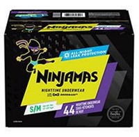 $26.48  Pampers Ninjamas Nighttime Underwear for