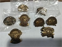 Southern and  Northeast Harley owners group pins