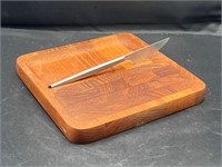 KALMAR Teak Wood Cheese Cutting Board