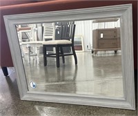 Renwil Framed Mirror Gray Distressed