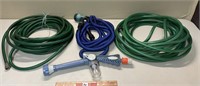 SET OF THREE WATER HOSES