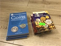 15 COIN COLLECTOR BOOKS
