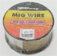 New Roll of Flux Core Mig Wire