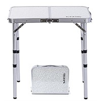 YUFIFAIRY Small Folding Table Portable, 24''L