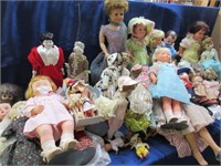 estate collection of approx. 50 dolls
