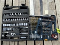 Husky Socket Set/ Ryobi Drill Bit Set