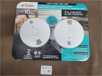 Kidde 10-Year Smoke & Carbon Monoxide Alarms