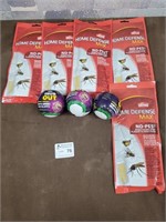 5 Home Defence Max insect killer & 3 Grub Out