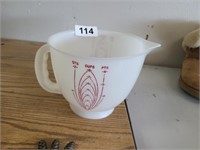 PLASTIC BATTER MEASURE BOWL