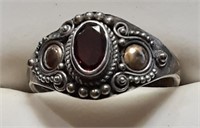 SILVER RING SZ 5 MARKED 925