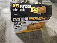 CENTRAL PNEUMATIC 5 GAL PORTABLE AIR TANK