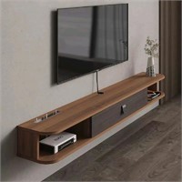 Like New Pmnianhua Floating TV Shelf, 55'' Wall Mo