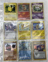 9 Pokemon Cards