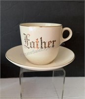 VINTAGE “Father” Coffee Mug, Misc Mugs