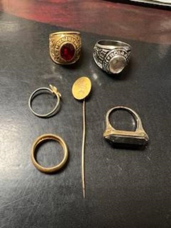 MISC JEWELRY CLASS RINGS AND MORE