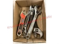 Flat Of Crescent Wrenches