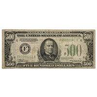 FR. 2202-F 1934-A $500 FRN ATLANTA, GA VERY FINE