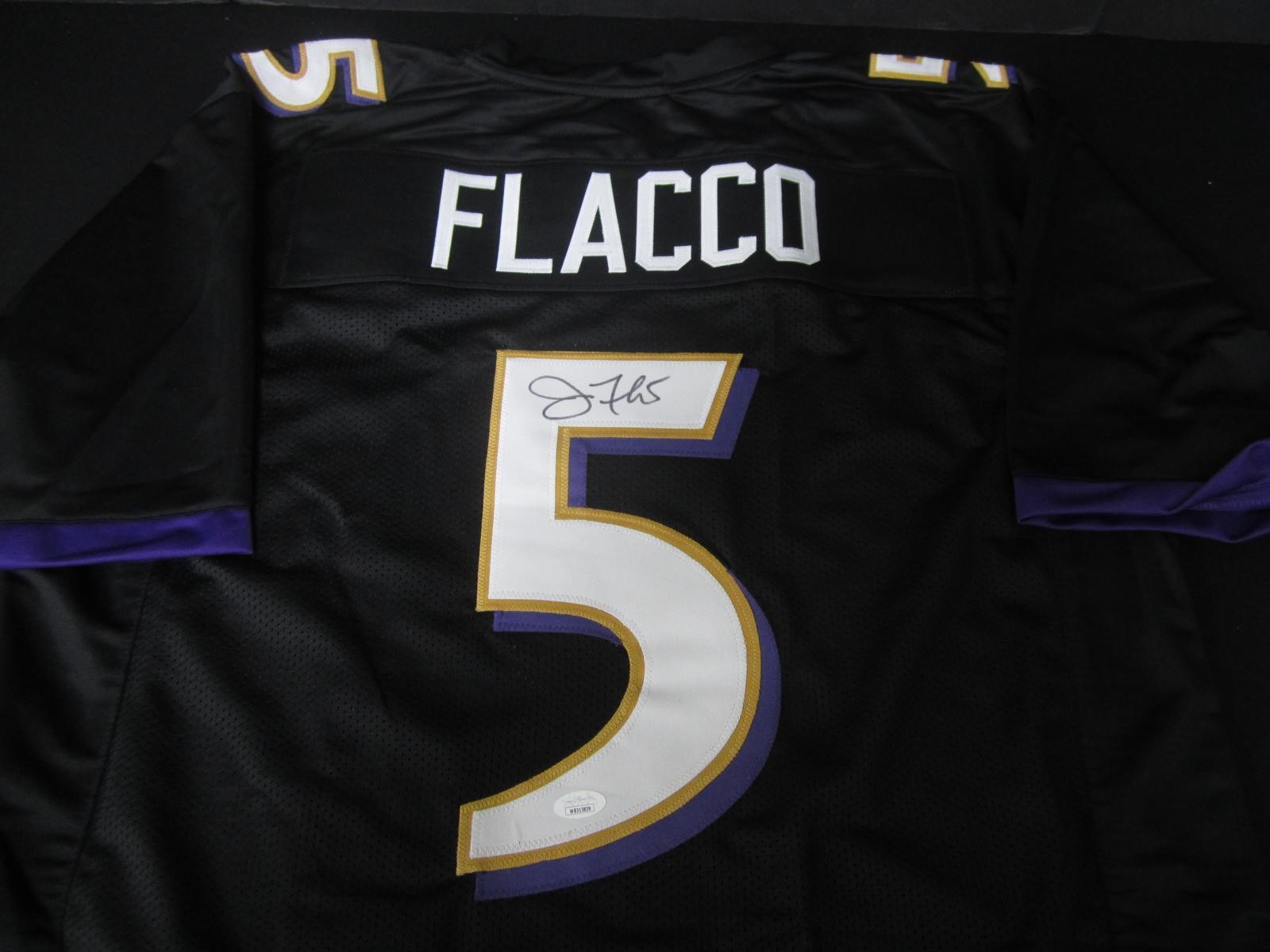 Joe Flacco Signed Jersey JSA Witnessed