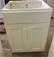 24" Shaker White Vanity