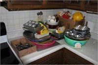 Misc kitchen utensils and flatware