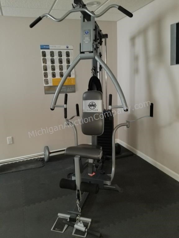 Torrent Plateau Politie Marcy Platinum MP2105 Multi-Function Gym | American Eagle Auction &  Appraisal Company