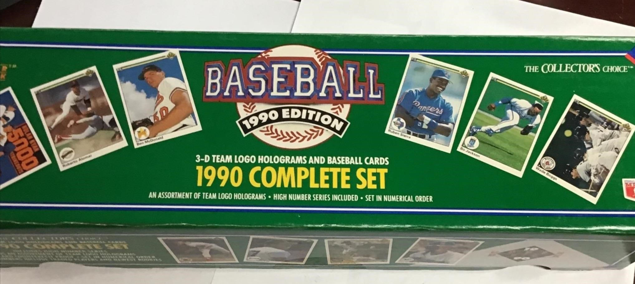 1990 Upper Deck card set /Open Box