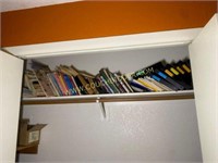 Contents of Closet and More Books