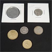 Coins From Italy, Cuba And Finland